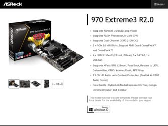 970 Extreme3 R2.0 driver download page on the ASRock site