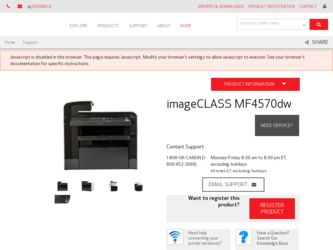 canon imageclass mf4570dw printer driver download