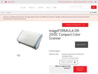 canon dr 2010c scanner software download
