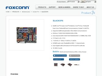 BLACKOPS driver download page on the Foxconn site
