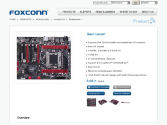Quantumian1 driver download page on the Foxconn site