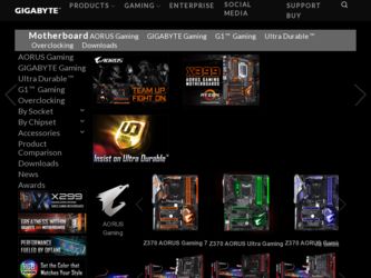 GA-B75TN driver download page on the Gigabyte site