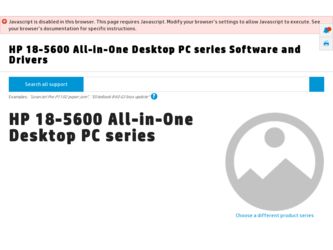 18-5600 driver download page on the HP site