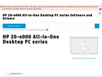 20-e000 driver download page on the HP site
