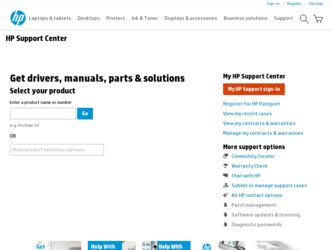 LaserJet P1008 driver download page on the HP site