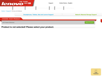 B4450 driver download page on the Lenovo site