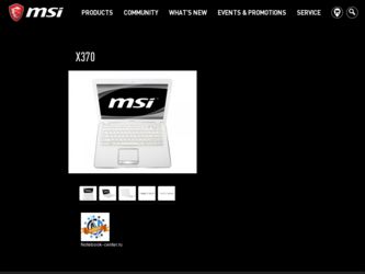 X370 driver download page on the MSI site