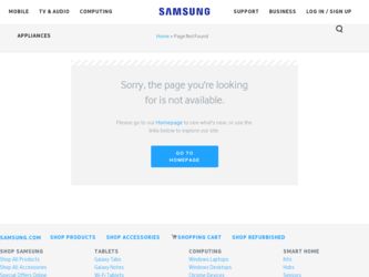 460DXn driver download page on the Samsung site