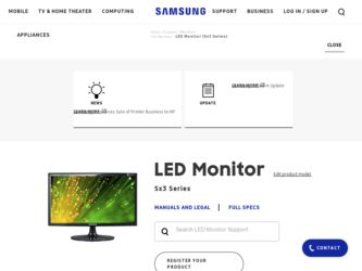 BX2031 driver download page on the Samsung site