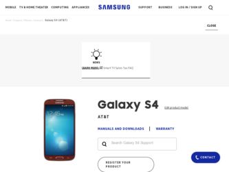 SGH-I337 driver download page on the Samsung site