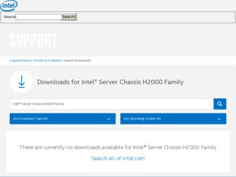 H2000 driver download page on the Intel site