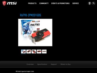R67902PM2D1GD5 driver download page on the MSI site